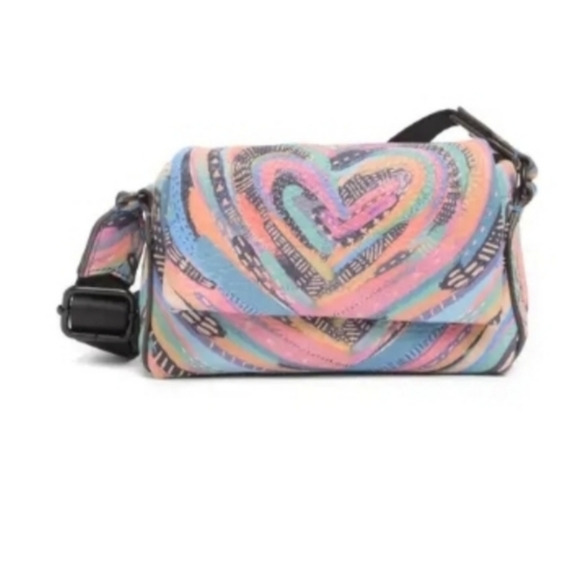 AIMEE KESTENBERG Broadway Genuine Leather Love Heart Mini Crossbody Bag - Picture 3 of 7